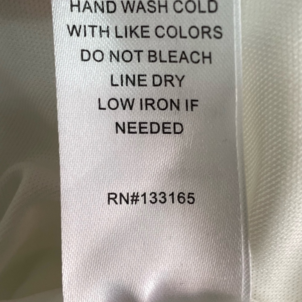 Francesca's Ivory Lace White Mini Dress‎ Size Medium - Picture 12 of 12